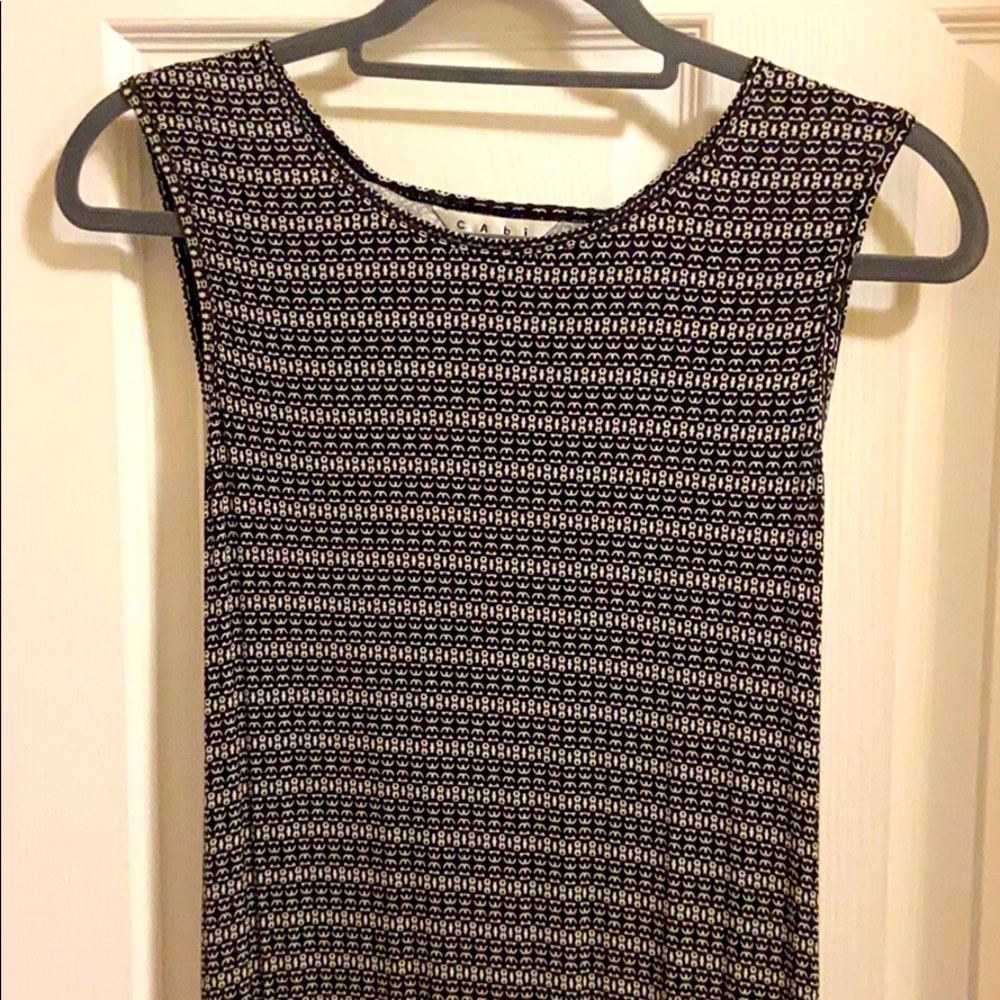 Cabi dress with a sexy twist back